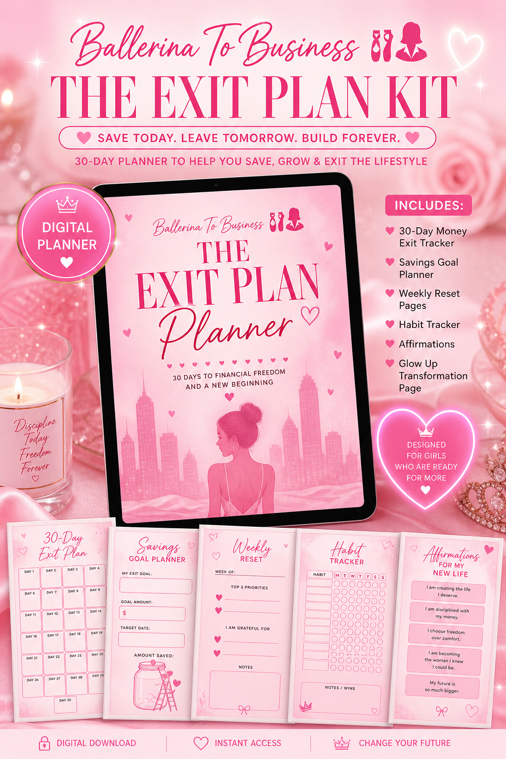 Ballerina To Business: The Exit Plan Kit